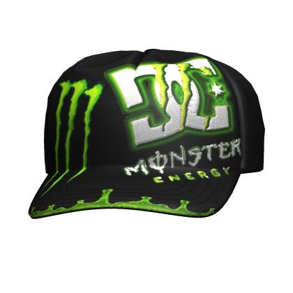 Slanted Green Monster Claw Cap