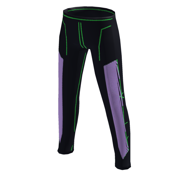 Neon Prism Regalia Pants