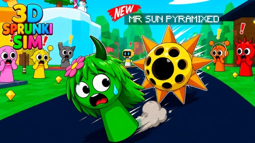 3D e 2D SPRUNKI SIM ✨ Fan di Sprunki 