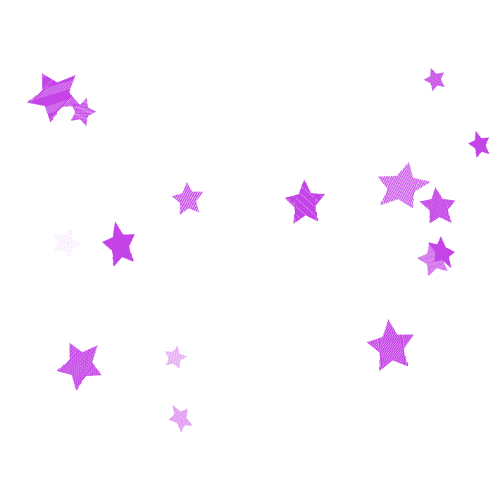 Animated Purple Star Aura