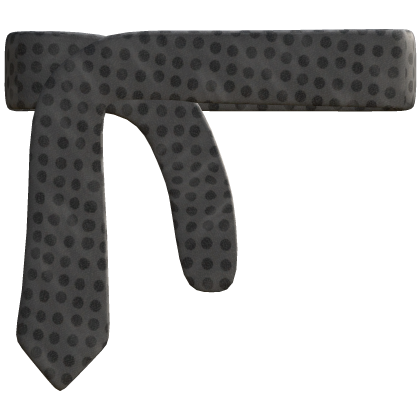 Black Circle Tie Belt