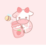 Neon Cow Squde