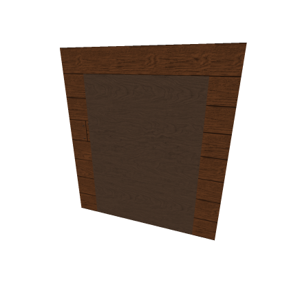 Basic Wooden Door | Auto-Opens