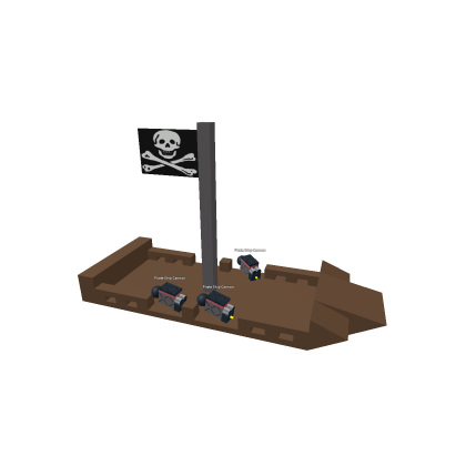 Pirate Ship With Autocannons [Seriously, AUTO]