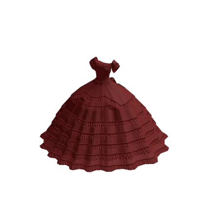 Red rococo gown | Roblox Item - Rolimon's