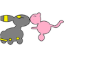 Uemr=umbreon and mew love fans.