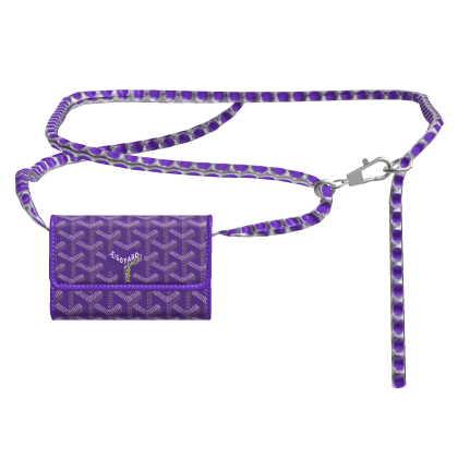 Purple Designer Waist Bag Roblox item