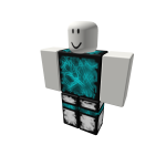 Outlined Teal Pants