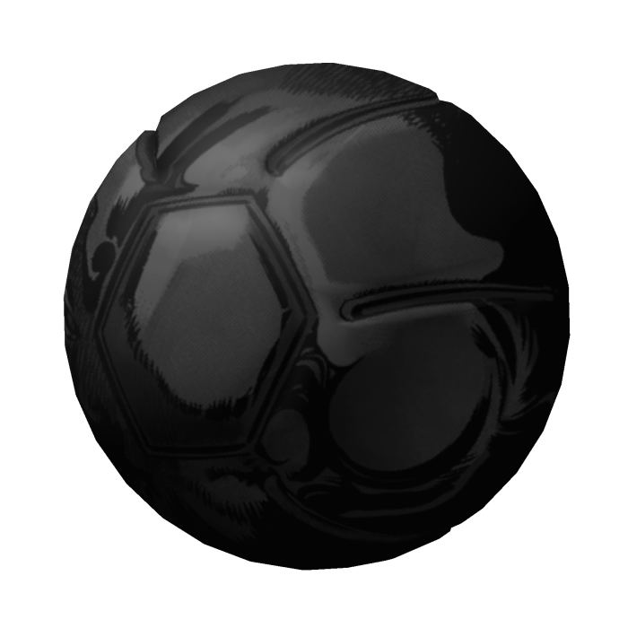 Black Steel ball (Right shoulder)