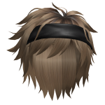 Messy Anime Boy Blonde Hair /Headband