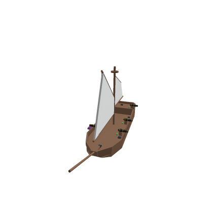 Boat With Regen ( 6 Cannons )