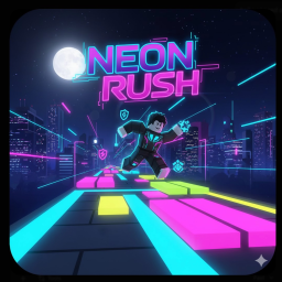 Neon Rush — Speed Obby