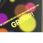 Logan Bevan and Brayden fan Group
