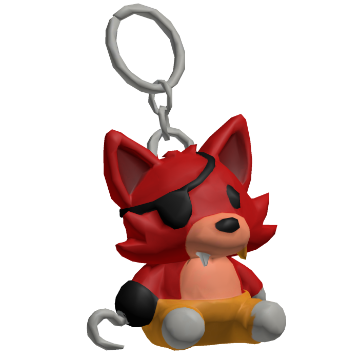 Red Fox Keychain