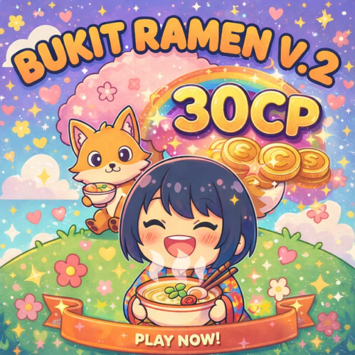[UPD+50x Summit] BUKIT RAMEN official Roblox game thumbnail