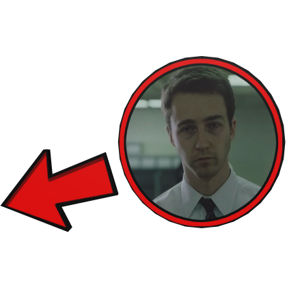 The Narrator Pointing Meme Circle Fight Club