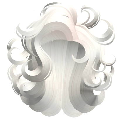 70s windy farm blowout hairstyle in white Roblox item