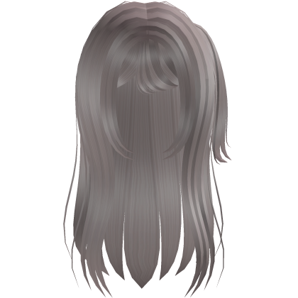 Long Wavy Side Pigtail Layered Hair in Ash Blonde Roblox item