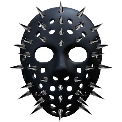 2000s Spiked Halloween Hockey Mask (Blue) Roblox item