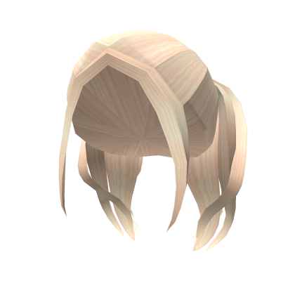 Blonde Long Waves Pigtails Roblox item