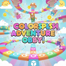 [FREE ADMIN] Color Splash Obby!