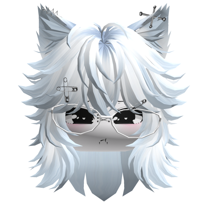 Moe Furry Wolfcut (Light Blue)