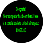 Your computer has been fixed.