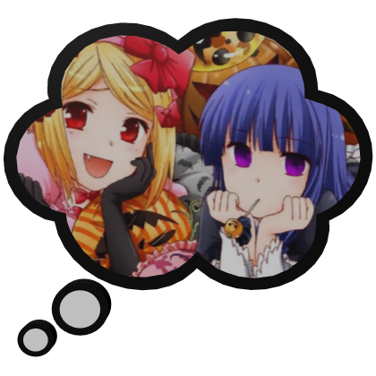 Lambdadelta & Bernkastel UMINEKO | Thinking Bubble
