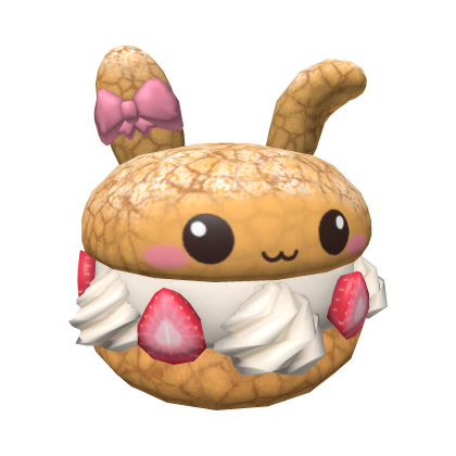 Bunny Cream Puff Hat