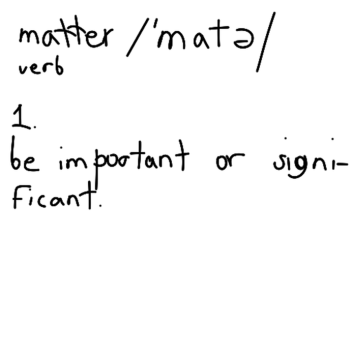 matter