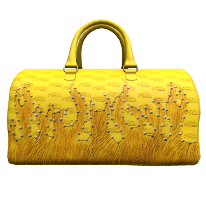 Yellow Kozy Flame Travel Bag