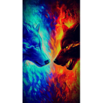 The Fire And Water Wolf Pack!