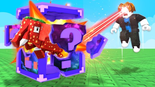 Laser A Lucky Block!