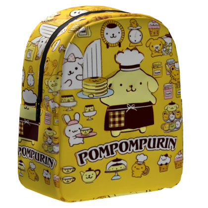 Pompompurin Royal Gold Backpack Roblox item