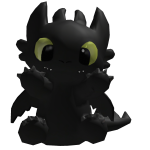 Cute black Dragon