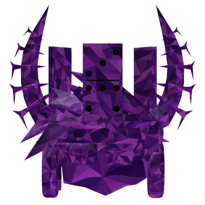 [Limited] Purple Hair+Horn+Domino+Clockwork Roblox item