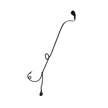Black Wired Earbuds