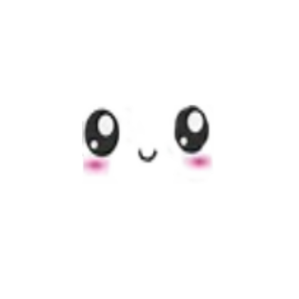 Cute Animated Face Roblox decal
