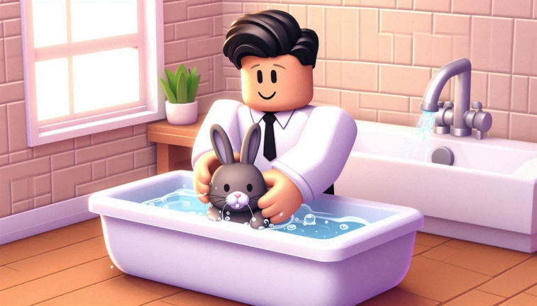 Bunny Bathing Tycoon 🧽 screenshot 3