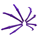 Purple Spider Arms