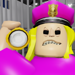POLICE GIRL PRISON RUN! (Obby)