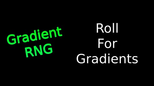 Gradient RNG
