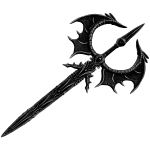Black Goth Vampire Sword