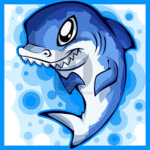 The blox shark