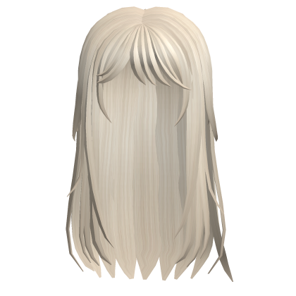 cutecore long hair w/o clips (blonde) Roblox item