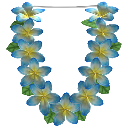 Blue Lei Necklace (1.0) thumbnail