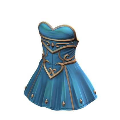 Cute Fantasy Magical Dress - Blue
