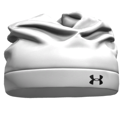 White UA Skull Y2K Hat