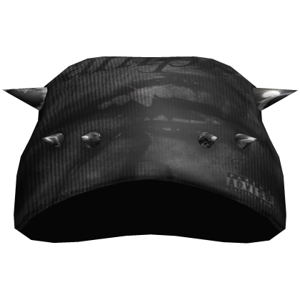 emo spiky distressed beanie
