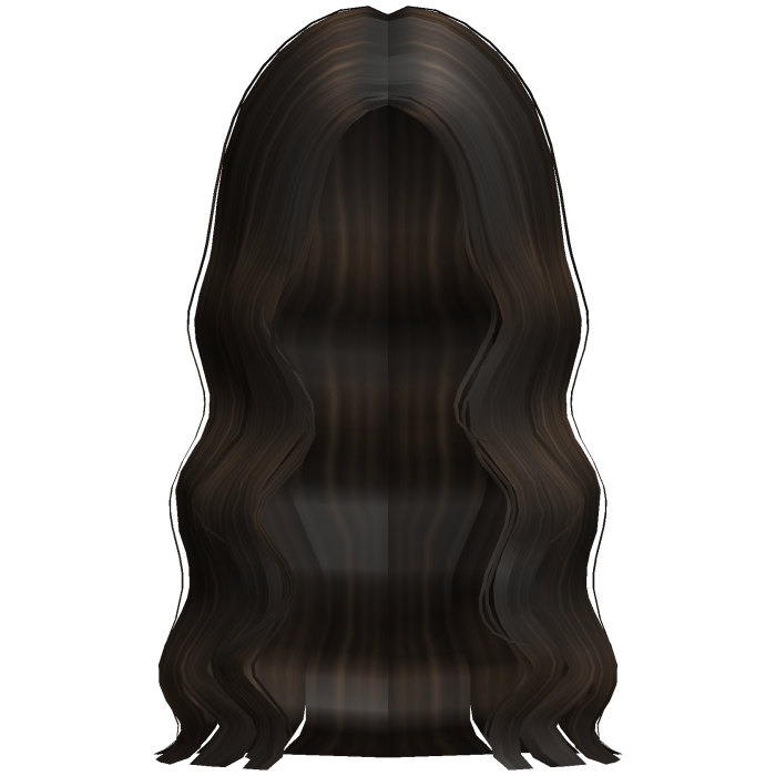 Dark Brown Baddie Wavy Long Hair